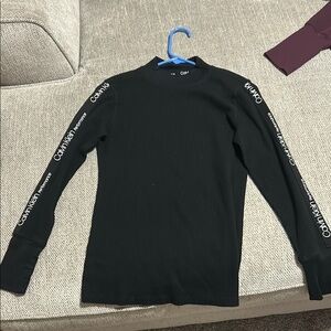 Calvin Klein Black Women’s Workout Shirt